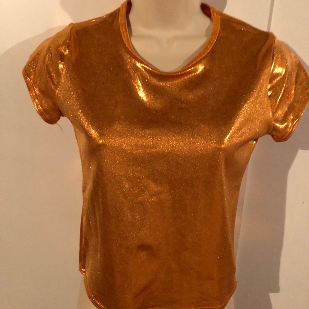 Girl’s orange dance top